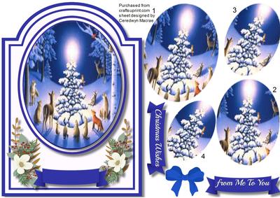 Animals Round the Christmas Tree 
