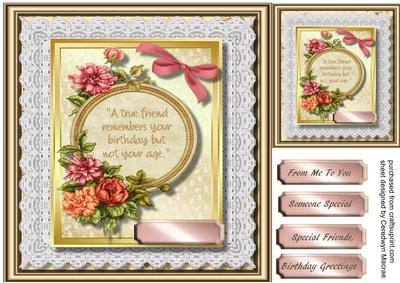 Lovely Friendship Card 
