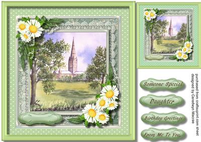 Beautiful Salisbury Cathedral and Daisy's