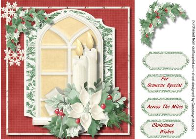 Beautiful Ccandles and Festive Flowers