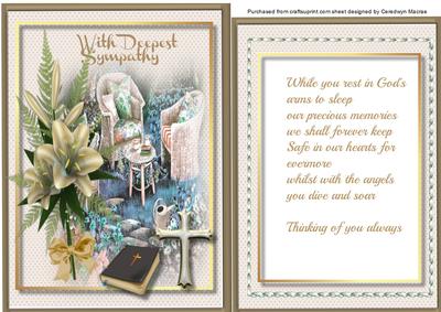 Deepest Sympathy , with Verse 2