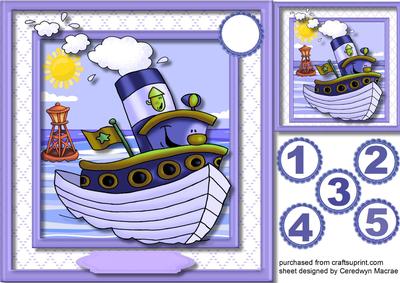 Milly the Birthday Tug Boat 