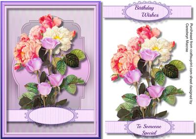 Lovely Mixed Roses 