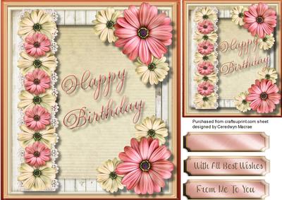 8x8 Beautiful Birthday Wishes 