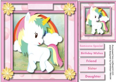 Beautiful Rainbow Unicorn 