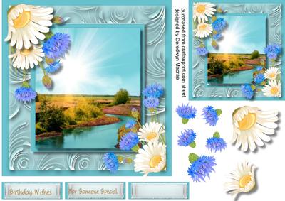 Lovely Daisy's and Cornflowers 