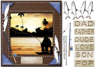 Fishing at Sunset 