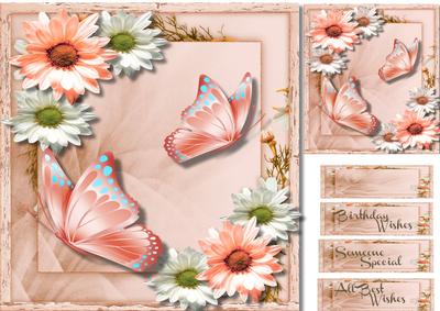 Prach Meadow Flowers and Butterfly's