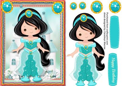 Beautiful Aqua Star Princess 