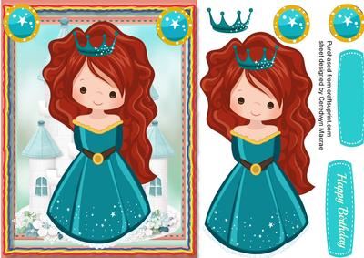 Princess Tia with Her Crown