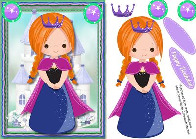Princess Pia in Her Crown 