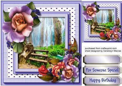 Lovely Forset Fruits and Roses
