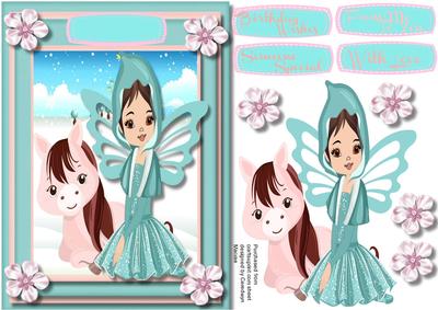A5 Ice Fairy and Her Pony 