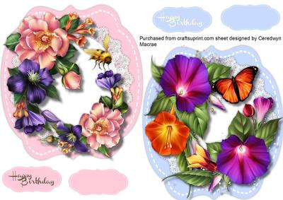 Lovely Flower Toppers 3