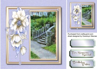 Stunning Roises in Lilac and Cream 
