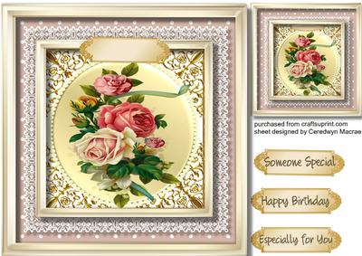 Roses and Stunning Lace 