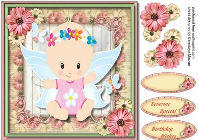 Cute Little Baby Fairy