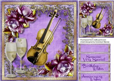 Beautiful Roses Music and a Glass of Wine 