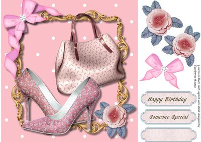 Lovely Pink Shoes and Bag