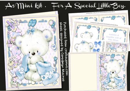 A5 Mini Kit, for a Special Little Boy