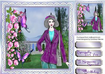 Lady on the Terrace