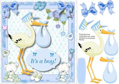 The Stork Has Arrived, It's a Boy