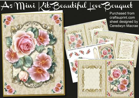 A5 Mini Kit, Beautiful Love Bouquet