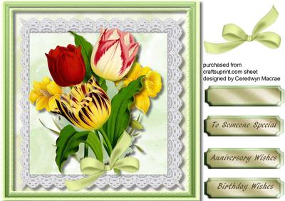 Beautiful Tulips and Daffodils for Someone Special, 3