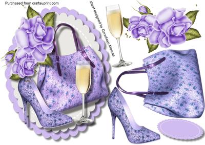 Lovely Lilac Accessories for the Girls 4