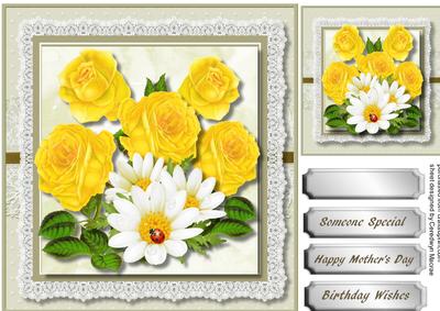 Beautiful Roses and Daisy's 