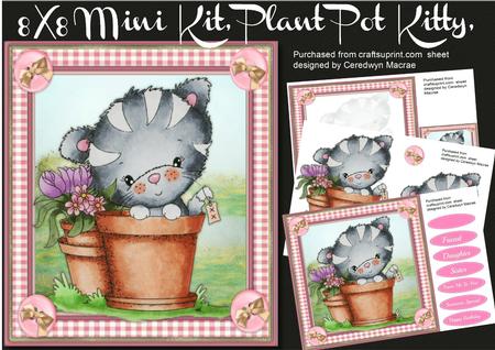 8x8 Mini Kit, Plant Pot Kitty