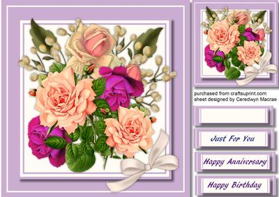 Lovely Mixed Roses and Baby's Braeth