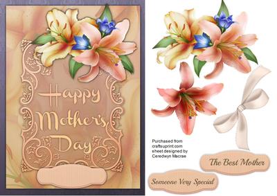 Beautiful Card for Mum 