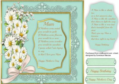 To My Mum in a Million 