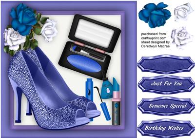 Glamour in Blue 