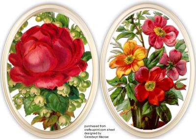 2 Floral Toppers 2