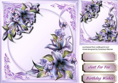 Lovely Lilac Lillies 