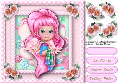 Beautiful Pink Angel