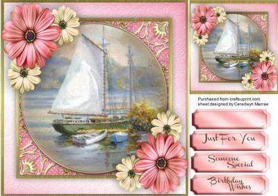 Lovely Marina Scene and Daisy's