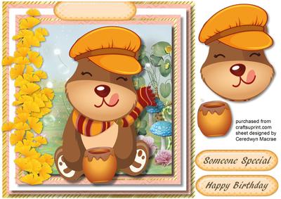 Honey Bear with the Honey Pot