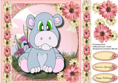 Hippo in the Garden 