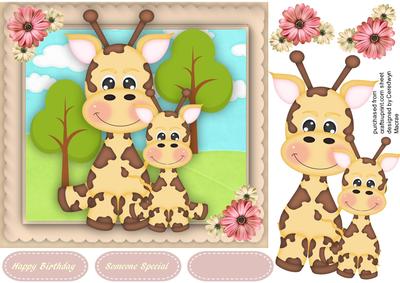 Lovely Giraffe's in the Park