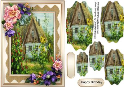 Beautiful Woodcutter's Cottage in Shaped Pyramid