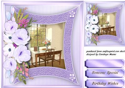 Lovely Lilac Window with a View 