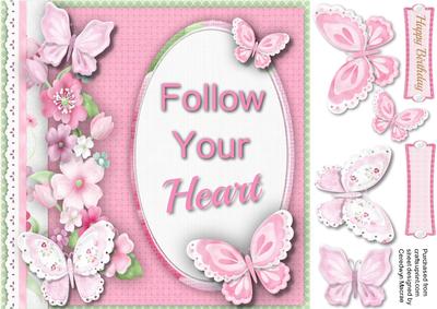 Follow Your Heart with Garden Butterfly's