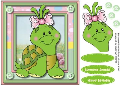 Turtles New Hair Bow