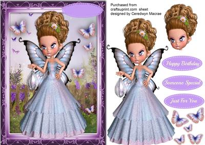 Lovely Fairy with the Lantern 