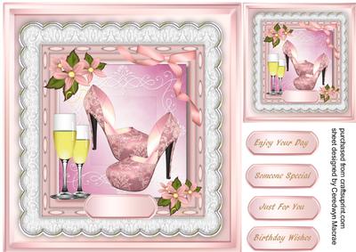 Lovely Shoes and Champagne