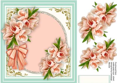 Beautiful Blossom on Gold 
