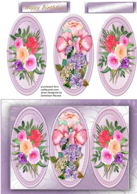 Lovely Water Coloured Flowers